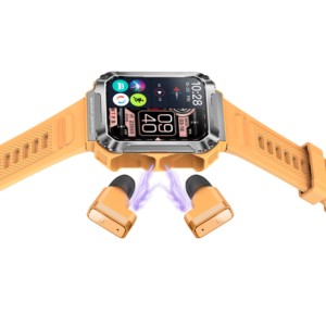 <span class=keywords><strong>Reloj</strong></span> Inteligente <span class=keywords><strong>Digital</strong></span> T93 con Auriculares Manos Libres, Audífonos <span class=keywords><strong>Bluetooth</strong></span> Dobles No1, <span class=keywords><strong>Reloj</strong></span> Inteligente 2 en 1 con <span class=keywords><strong>Bluetooth</strong></span> - Product Image 2