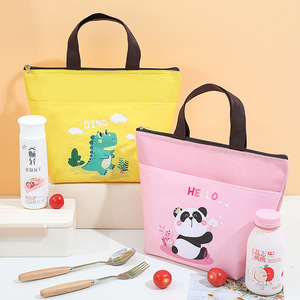 Grande capacità del fumetto isolamento borsa da pranzo Oxford materiale con chiusura a cerniera per giocare all'aperto nuova borsa per il pranzo di riso - Product Image 3