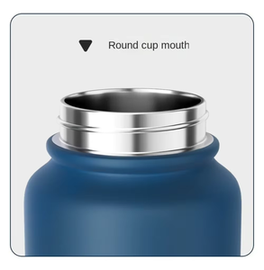 Bouteille isotherme personnalisée en acier inoxydable, sans BPA, avec bouchon en caoutchouc anti-fuite, grande capacité pour les voyages et les activités de plein air - Product Image 2