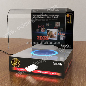 Acrylic Magnetic Levitating Điện Thoại Di Động Hiển Thị Giá, Điện Thoại Nổi Hiển Thị Đứng Magnetic Levitating 3D Logo Hiển Thị - Product Image 5