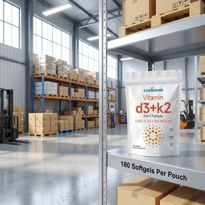 Integratore per la Salute <span class=keywords><strong>di</strong></span> Ossa, Cuore e Sistema Immunitario con Vitamina D3 5000UI e K2 100mcg in Softgel a <span class=keywords><strong>Base</strong></span> <span class=keywords><strong>di</strong></span> Olio MCT, Etichetta Privata OEM - Product Image 6