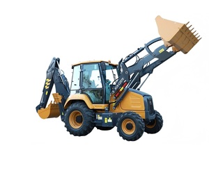 Заводская строительная машина <span class=keywords><strong>Digger</strong></span> Wee <span class=keywords><strong>Loader</strong></span> 4 привод экскаватор-погрузчик XC8-C2570 с максимальной силой прорыва 66 кН - Product Image 1