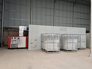Máquina de Secado de Frutas y Verduras DANUBE de Ahorro Energético, Material SUS304L, Control Automático para Deshidratación de Cebolla, Ajo y Zanahoria - Product Image 1