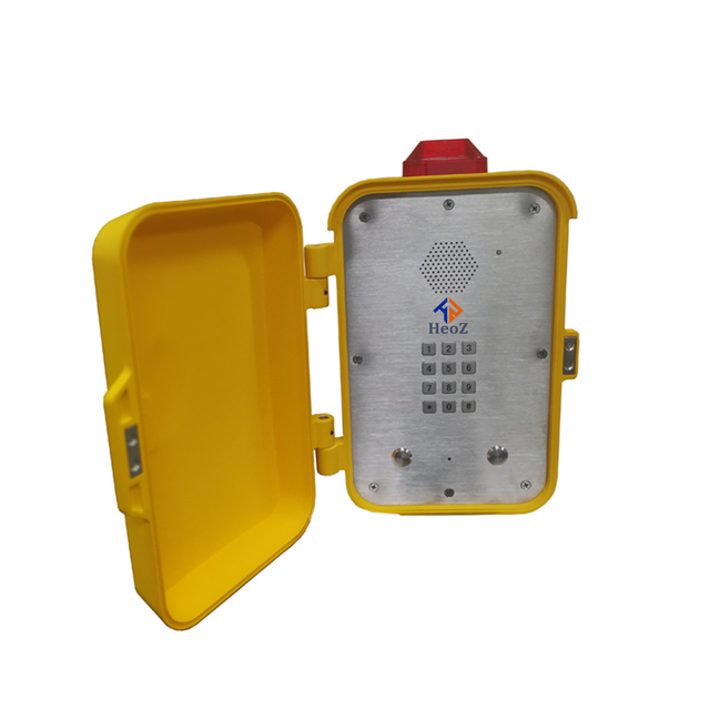 Rugged Outdoor Weatherproof Gsm Phones Set Waterproof Emergency Tunnel Mine Outdoor Telephones