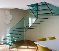 Vidrio Laminado Estándar de 9/16, Vidrio Laminado con Recubrimiento Low-E, Vidrio Laminado Transparente para Barandillas, Pasamanos y Escaleras