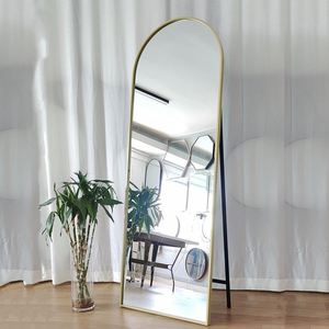 Espejo Arqueado de Cuerpo Entero al por Mayor, Espejo Grande de Pared, Espejo Arqueado Decorativo de Pie para Vestirse, Sala de Estar - Product Image 3