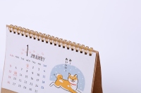 Seri harian Desktop lucu nasional harta karun kartun 2025 kalender Bulanan kalender tahunan Desktop Calend