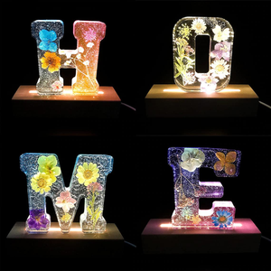 Khuôn Epoxy Khuôn Nhựa Lớn, Dụng Cụ Làm Bánh Bằng Silicon Chữ Cái Bảng Chữ Cái 3D 1 Bộ Mỗi Gói Hỗ Trợ Chữ Cái Silicone 10 Tăng Silicone - Product Image 3