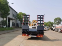Camion grue à flèche articulée 12T FAW 6x4 avec échelle, grue mobile montée sur camion