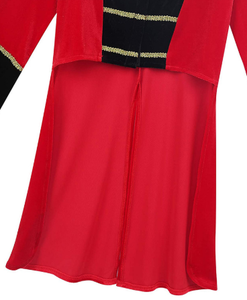 Giacca in Costume medievale cappotto uniforme da scena per adulti di Halloween Cosplay Showman Ringmaster Circus Dancewear - Product Image 4