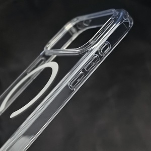 Custodia Magnetica Trasparente Rinforzata per <span class=keywords><strong>iPhone</strong></span> 18 Pro Max, Cover Protettiva in Acrilico da 2.0mm Anti-Ingiallimento per <span class=keywords><strong>iPhone</strong></span> 17 - Product Image 2