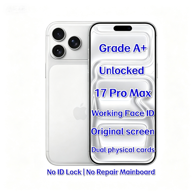 Wholesale Used for 17 Pro Max 512GB Silver Unlocked 12GB RAM A19 Pro 5G Face ID Factory Supplier Bulk Order