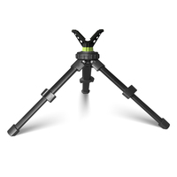 OEM Hauteur réglable 360° °   Mini trépied court en aluminium à tête rotative pour la chasse et le tir