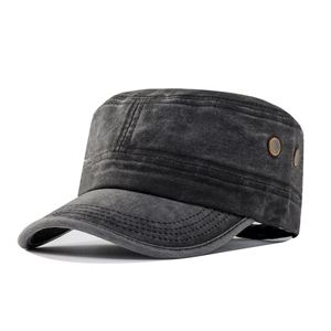 Casquette plate en coton pour homme, design simple et chic, idéale pour les promotions d'entreprise, en denim de haute qualité - Product Image 2