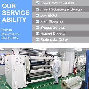 Goosam cao cấp trong suốt màu trắng mềm A và <span class=keywords><strong>B</strong></span> lạnh chuyển AB Sticker 30cm 60cm CuộN UV dtf phim cho UV dtf máy in - Product Image 6