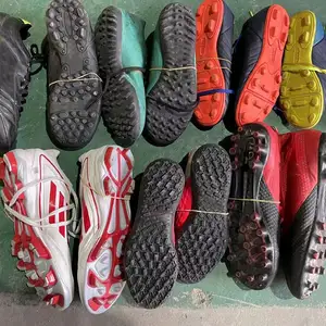 Extra Quality Second Hand Branded Soccer Shoes Football Used Sports Shoe