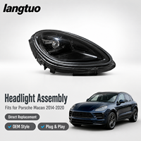 Ensemble de phares LED de style Matrix haut de gamme, installation Plug and Play, mise à niveau Facelift pour Porsche Macan 95B 2014-2020