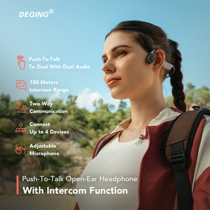 Oreille ouverte talkie-walkie <span class=keywords><strong>casque</strong></span> <span class=keywords><strong>Bluetooth</strong></span> écouteur <span class=keywords><strong>casque</strong></span> à conduction osseuse pour la course, la randonnée, le cyclisme - Product Image 3