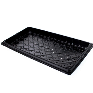 Durable hydroponic plastic seed tray for microgreen seedling germination fodder vegetable plant growing