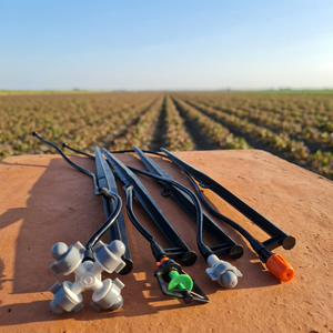 Arroseur de jardin pop-up réglable en plastique pour économie d'eau, tête d'irrigation de pelouse en ABS haute résistance à angle réglable - Product Image 4