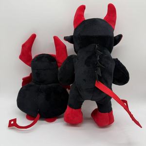 Forsaken Guest 666 – poupée en peluche, jouet d'Halloween en forme de diable noir et rouge, pour enfants de 8 à 13 ans, figurine en peluche unisexe - Product Image 3
