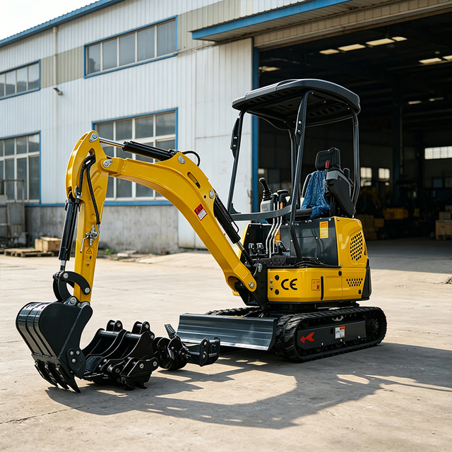 Hot Selling Durable Structure Tracked Mini Excavator Travel Motor Mini Excavator Multifunction Mini Excavator