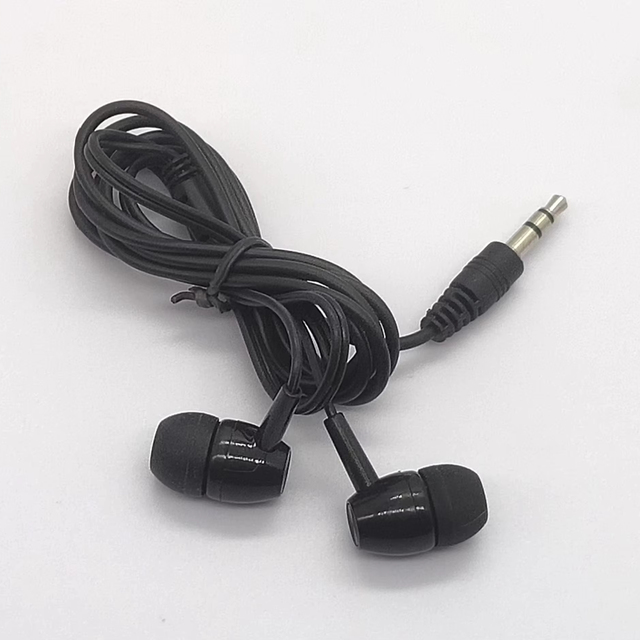 Stock Original 3.5mm Jack Wired Stereo In-ear Sport Earbuds Headphones with IPX-3 Waterproof and PVC+ABS Material pilot Airbus
