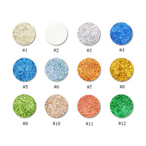 Paleta de sombras de ojos para escenario, 9 colores, lentejuelas brillantes e impermeables - Product Image 6