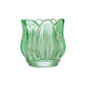 Portavelas Romántico y Elegante de Cristal con Forma de Tulipán de 115 ml, para Decoración de Bodas y Navidad - Product Image 5
