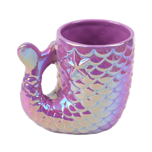 2025 Style <span class=keywords><strong>nordique</strong></span> 3D abstrait sirène grès chauffe-mains en céramique tasse cadeaux pour les amoureux de la sirène - Product Image 4
