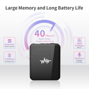 Süper sağduyulu ve Mini ses kaydedici iki taraflı manyetik 4200 saat WAV ve MP3 ses kayıt cihazı - Product Image 3