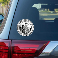 Pegatinas Personalizadas de Alta Calidad para Autos y Camionetas, Resistentes al Agua y a los Rayos UV, Calcomanías de Vinilo para Ventanas y Parachoques