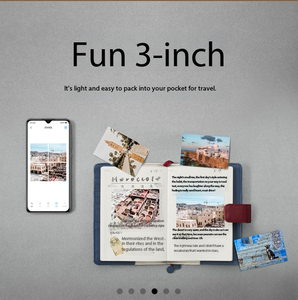 Papel Fotográfico Instantáneo de Bolsillo, Placa de Impresión sin Tinta (50) - Product Image 4