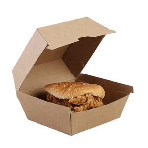 Biểu Tượng Tùy Chỉnh Bánh Sandwich Bỏng Ngô Hot Dog Túi Giấy Gà Chiên Ăn Trưa Hộp Bánh Hamburger Burger Hộp In Ấn Nhanh Chóng Thực Phẩm Mang Nhãn Hiệu Bao Bì - Product Image 2