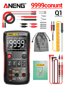 Multímetro Digital Profesional ANENG Q1 Pro True RMS 9999 Tester con Condensador de Transistor DIY NCV Testers y LCR Meter - Product Image 6