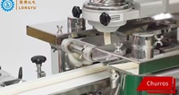 Machine churo multifonctionnel automatique, fabrication de cafros, fournisseur d'usine, petit bureau