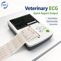 Enregistreur ECG vétérinaire numérique avec échantillonnage synchrone 12 dérivations pour le diagnostic cardiaque animal