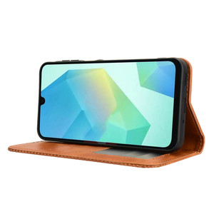 Étui Portefeuille en Cuir à Motif Rétro avec Boucle Magnétique pour Samsung Galaxy A16 5G - Product Image 4