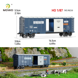 Vagón Refrigerado a Escala HO 1:87 de 40 Pies para Modelismo Ferroviario - Product Image 3