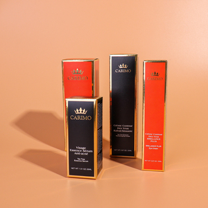 Thiết Kế Thanh Lịch Rất Nhỏ Mỹ Phẩm Hộp Gấp Bao Bì Các Tông Hộp Đồng Bằng Hộp Giấy Màu Trắng - Product Image 2