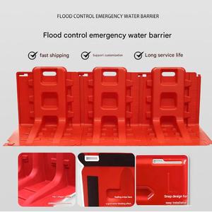 Barriera Anti-Allagamento in Plastica per Garage, Controllo Temporaneo delle Inondazioni, Protezione d'Emergenza in ABS Rinforzato a Forma di L - Product Image 4