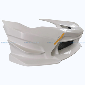 Para Toyota GT86 BRZ FRS ZN6 ING 2013-2021, Estilo N-Spec, FRP, Fibra de Vidrio, Accesorios para Carrocería Exterior de Automóvil, Parachoques Delantero - Product Image 4