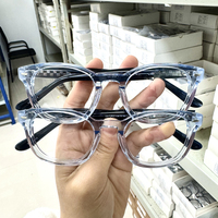 Montures de lunettes optiques carrées rétro en acétate de haute qualité 2026, unisexes, protection oculaire, livraison rapide