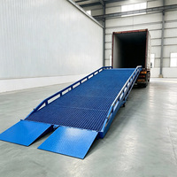 Plateforme logistique d'entrepôt pour le déchargement de marchandises sur camions, rampe de chargement de conteneurs de 11 m, pont de chargement mobile de 6 à 15 tonnes