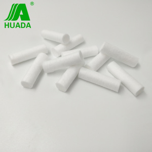 Uso medico monouso del rotolo Non sterile della lana di cotone dentale dell'ospedale dei materiali di consumo <span class=keywords><strong>10mm</strong></span> X 3.8cm, 8mm X 3.8mm con la marca dell'oem - Product Image 6