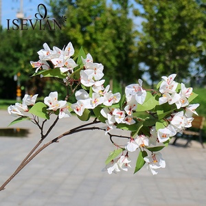ISEVIAN decorazione di nozze fiore rosa scuro seta <span class=keywords><strong>Bougainvillea</strong></span> artificiale - Product Image 6