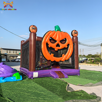 Château gonflable citrouille d'Halloween très populaire, décoration de fête de haute qualité, utilisation commerciale, matériau PVC, personnalisable