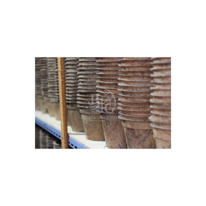 Maceta Ecológica de Fibra de Coco Eco Coco Pot, 17 cm x 15 cm, Marrón Natural, Biodegradable, para Uso en Interiores y Exteriores - Product Image 3