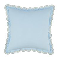 Offre Spéciale solide festonné brodé bord taie d'oreiller maison canapé décoratif haute qualité jeter coussins couverture