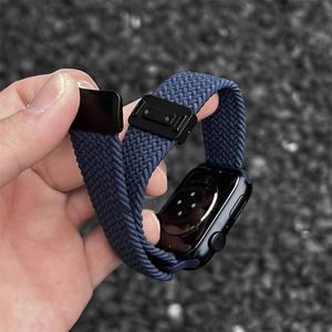 <span class=keywords><strong>Correa</strong></span> Trail <span class=keywords><strong>Loop</strong></span> Individual con Hebilla Magnética Metálica Pulsera Deportiva de Nailon para Apple Watch Ultra 2 Banda de 41mm 44mm 46mm 49mm - Product Image 3